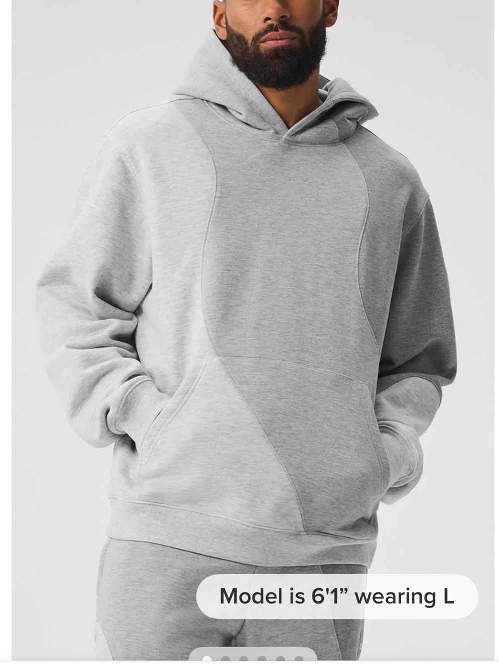 Make Waves Hoodie - Athletic Heather Grey Tonal $158